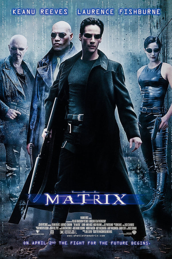 The Matrix 1999 Cyberpunk Wall Poster Art Print - Premium Movie Poster