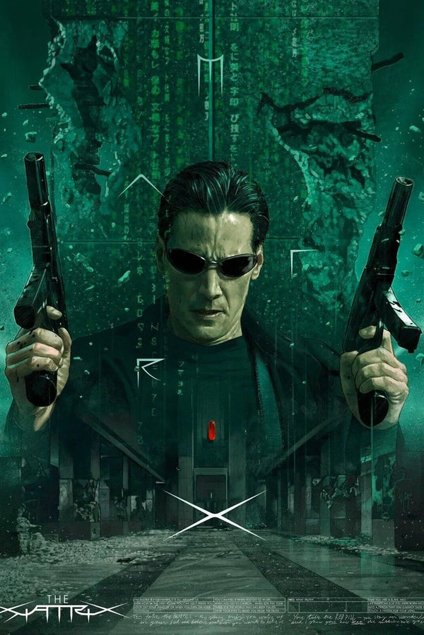 The Matrix(1999) - Decorative Film Print - Premium Movie Poster