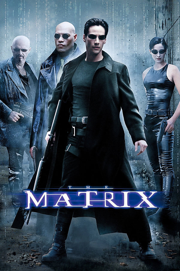 The Matrix (1999) Digital Rain Poster for Your Wall - Premium Movie Poster