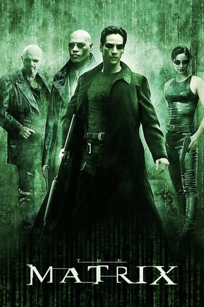 The Matrix 1999 Iconic Cyberpunk Cyber Art Print - Premium Movie Poster