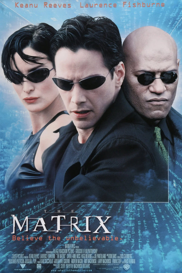 The Matrix (1999) Iconic Cyberpunk Wall Art Print - Premium Movie Poster