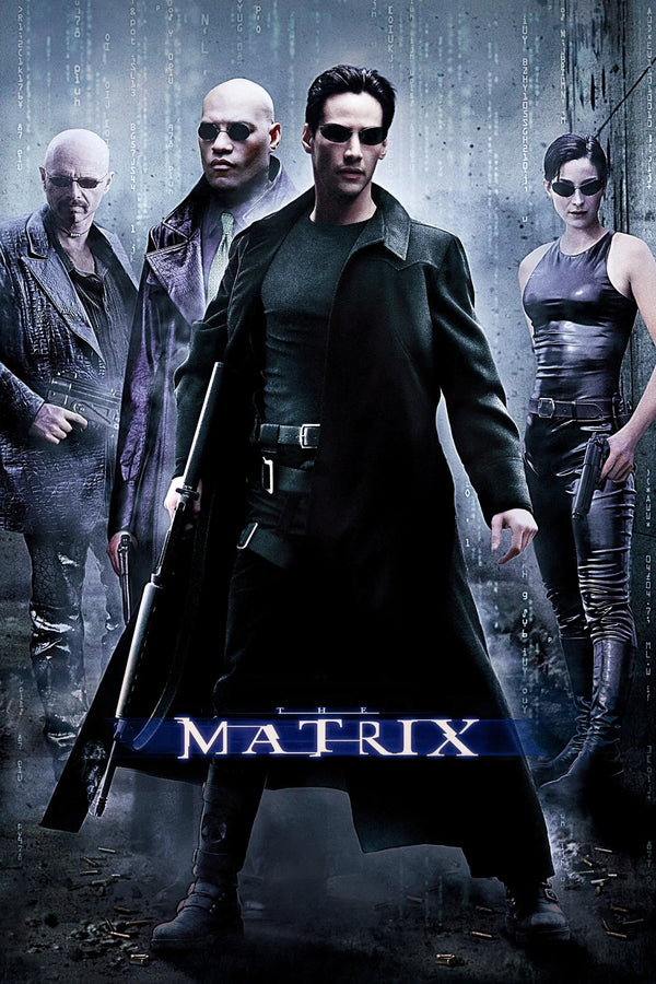 The Matrix (1999) Iconic Digital Rain Wall Poster - Premium Movie Poster