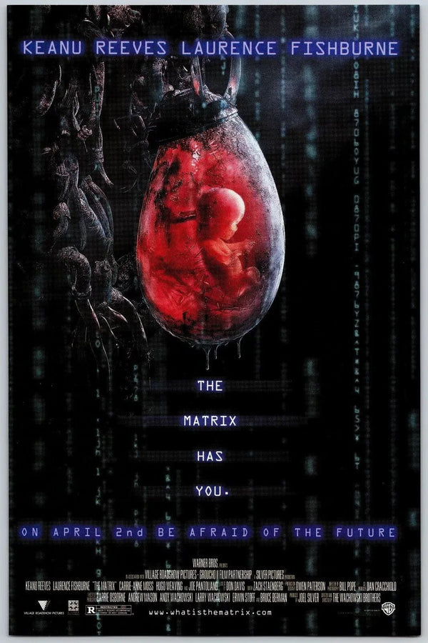 The Matrix (1999) Iconic Wall Art Print - Premium Movie Poster