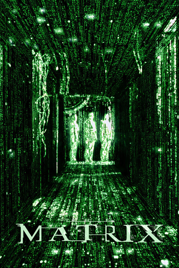 The Matrix (1999) Neon Poster for Fans - Premium Movie Poster
