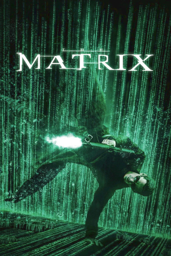 The Matrix 1999 Poster: Iconic Cyberpunk Wall Art - Premium Movie Poster