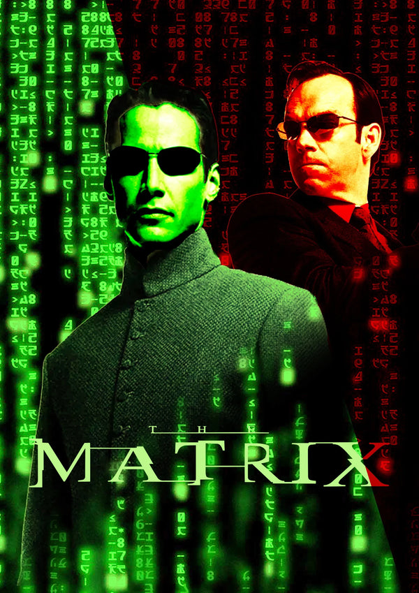 The Matrix 1999 Poster: Neo's Iconic Cyberpunk Wall Art - Premium Movie Poster