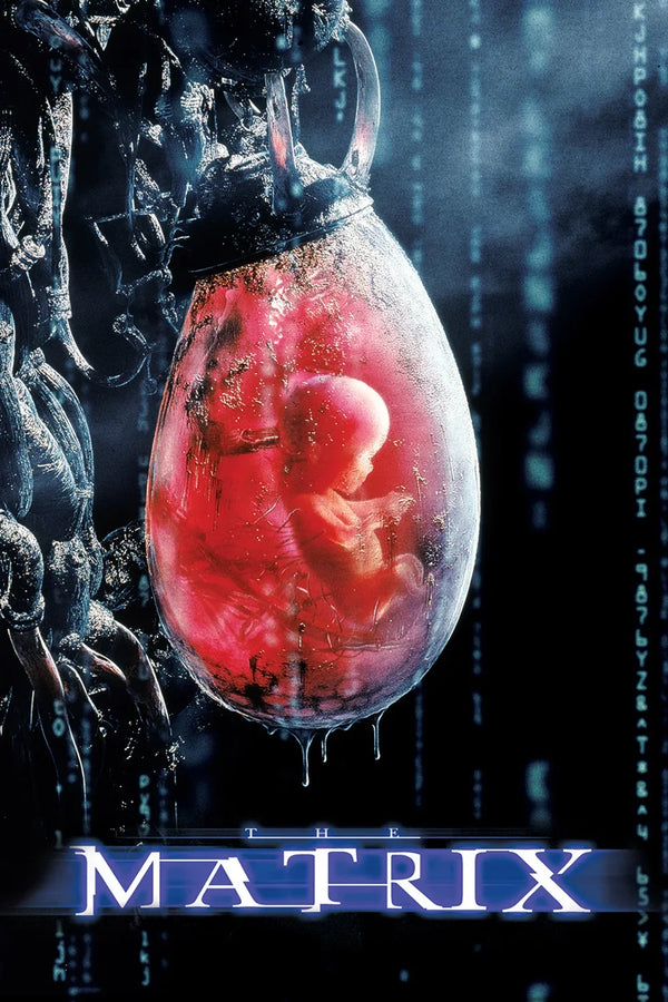 The Matrix 1999 Poster: Neo's Iconic Green Code Wall Art - Premium Movie Poster
