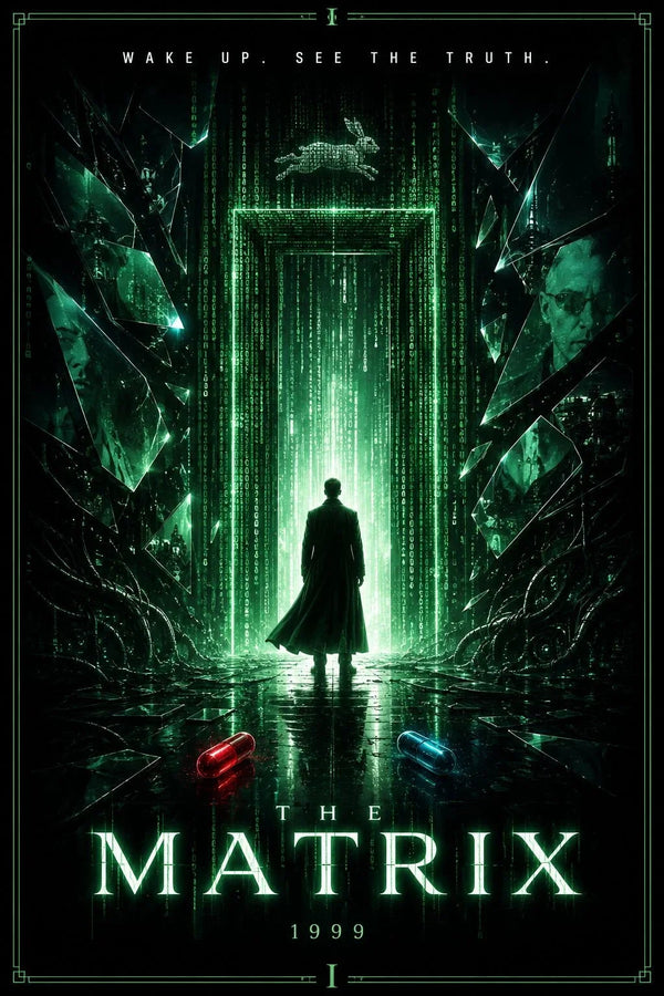 The Matrix(1999) - Premium Movie Poster - Premium Movie Poster