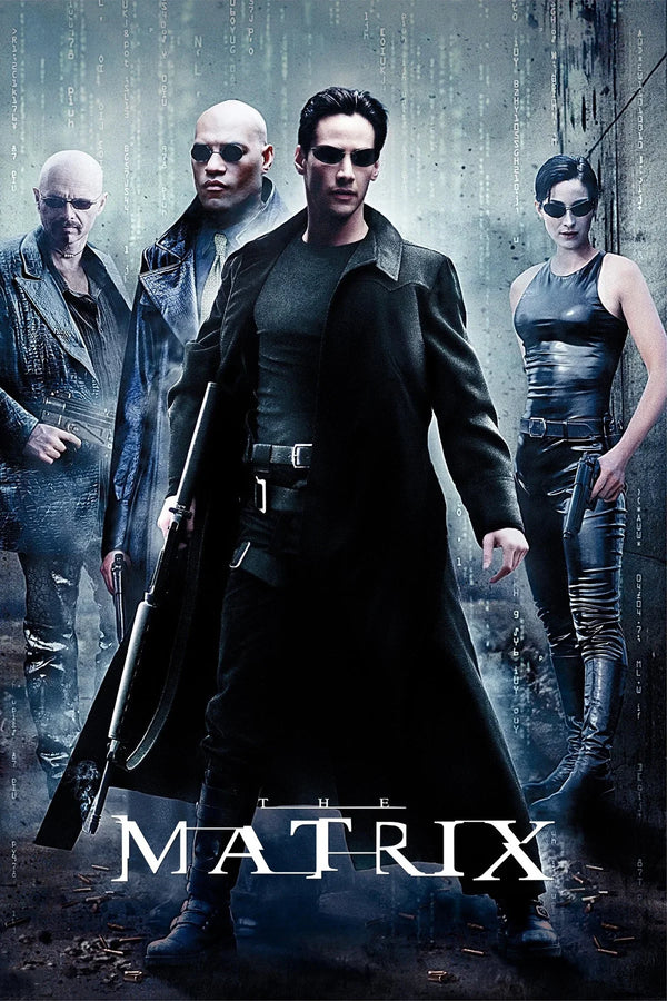 The Matrix(1999) - Vintage Style Poster - Premium Movie Poster