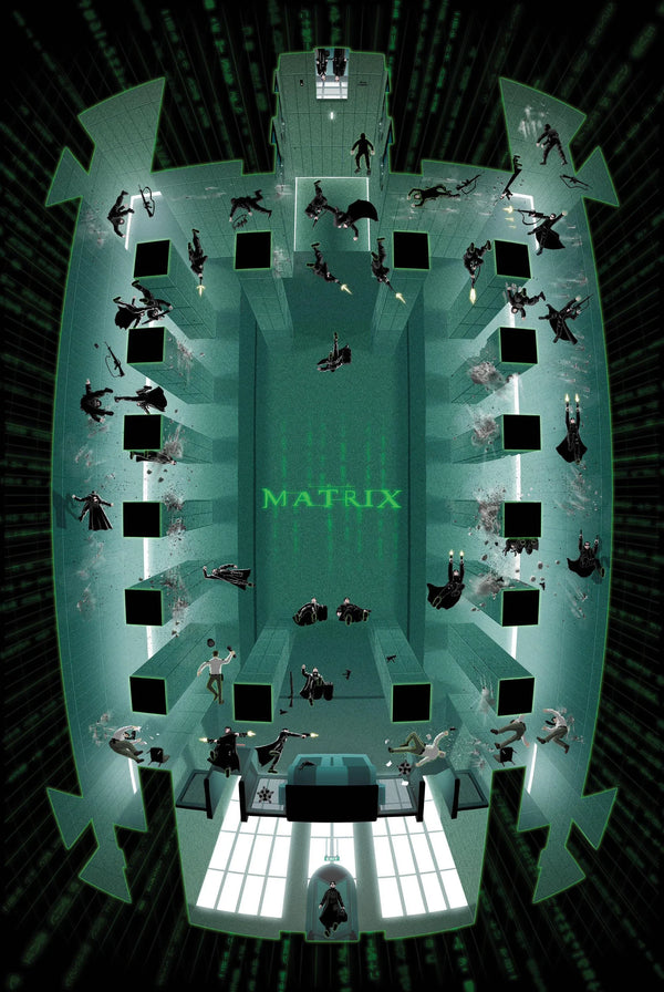 The Matrix 1999 Wall Art: Redefine Reality - Premium Movie Poster