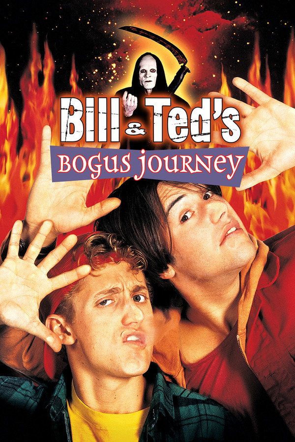 Bill & Ted's Bogus Journey (1991) - Premium Movie Poster