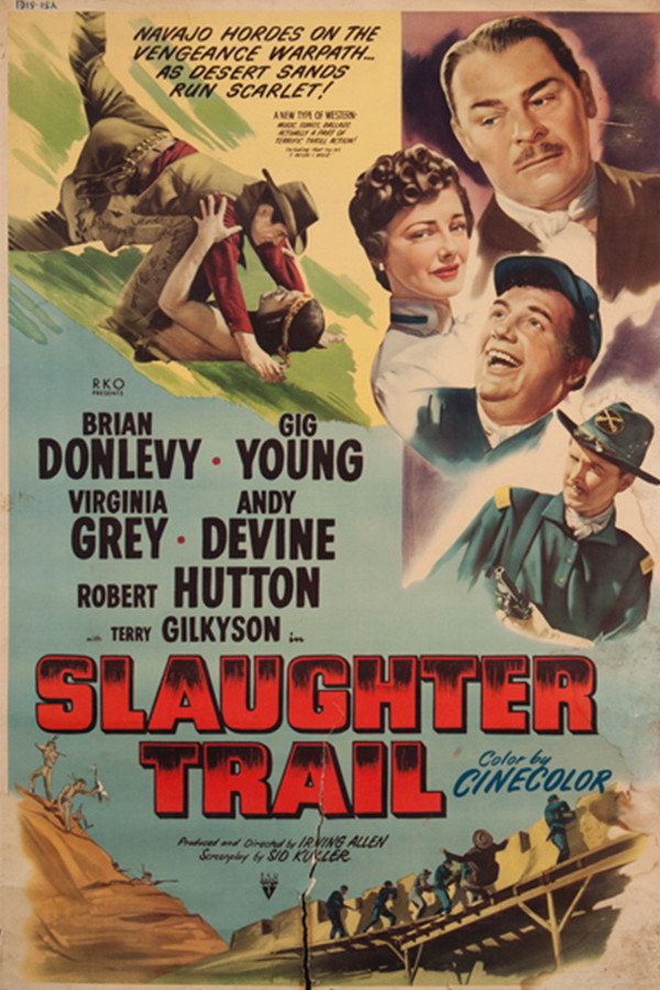Slaughter Trail (1953) - Premium Movie Poster
