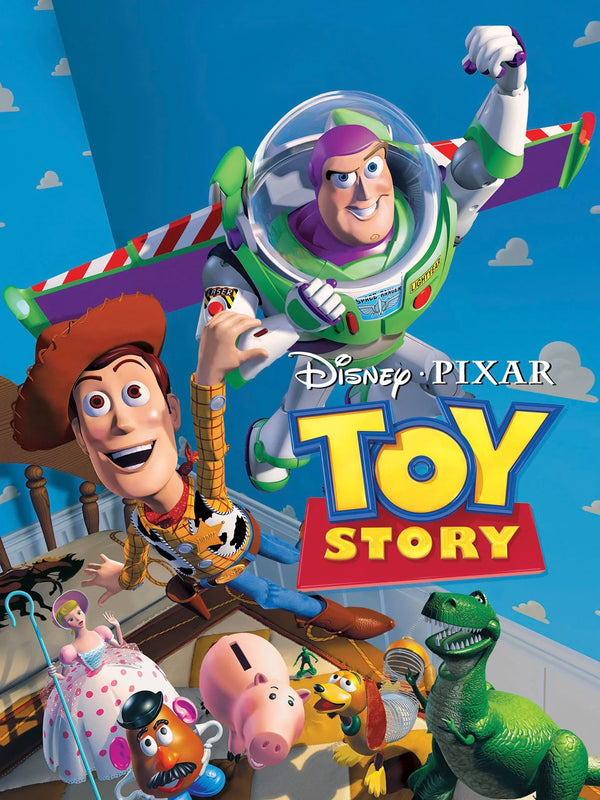 Toy Story(1995) - Cinematic Art Print - Premium Movie Poster