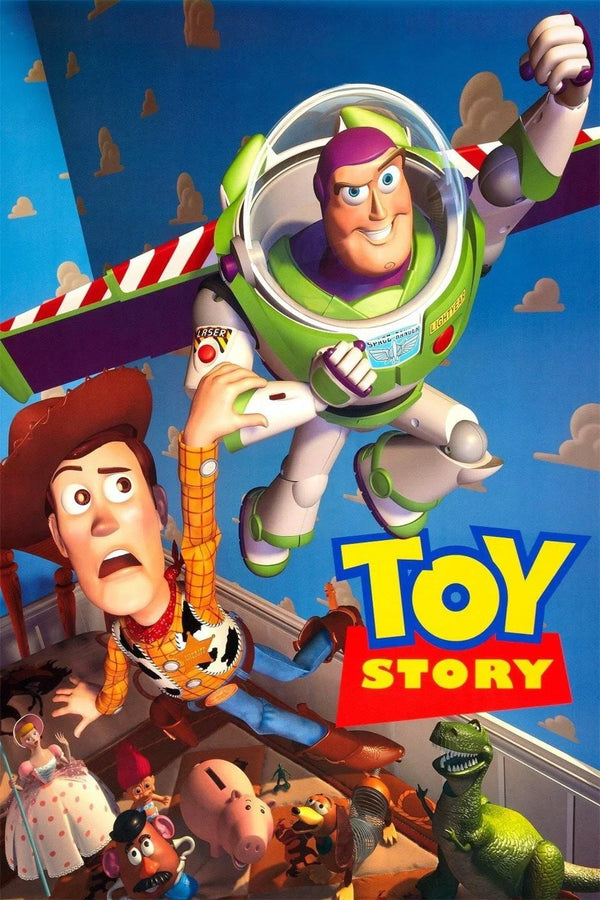 Toy Story (1995) Classic Movie Poster Wall Decor - Premium Movie Poster