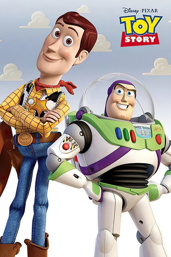 Toy Story(1995) - Classic Movie Wall Art - Premium Movie Poster