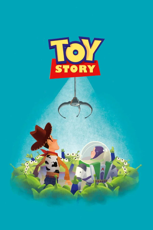 Toy Story (1995) Classic Wall Art Poster - Premium Movie Poster