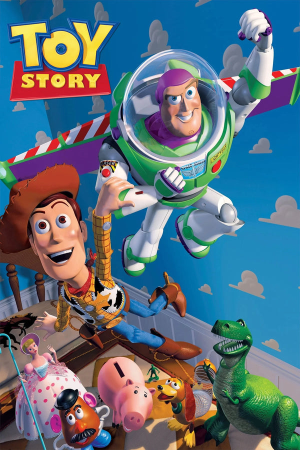 Toy Story(1995) - Modern Art Film Print - Premium Movie Poster