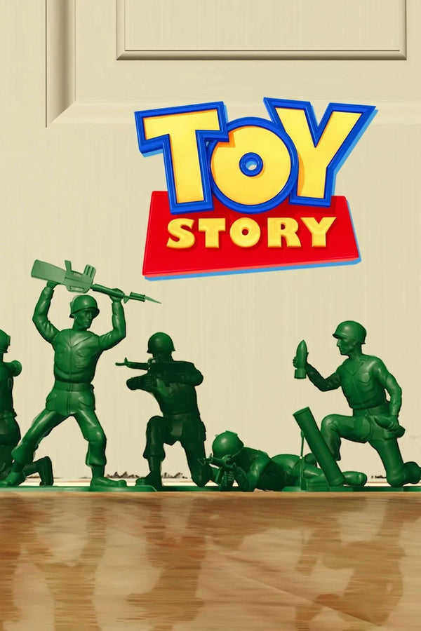 Toy Story 1995 Poster: Buzz & Woody Adventure - Premium Movie Poster