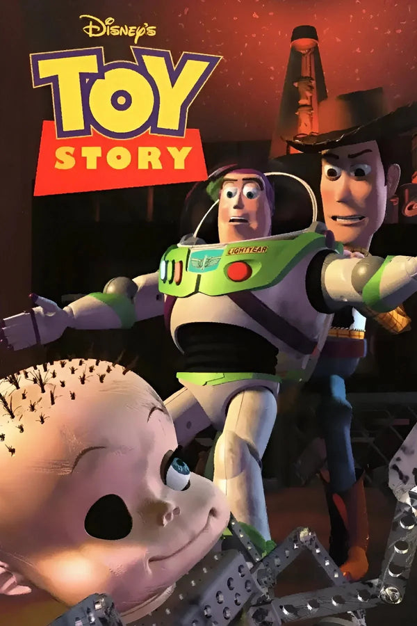 Toy Story 1995 Poster: Buzz & Woody - Premium Movie Poster