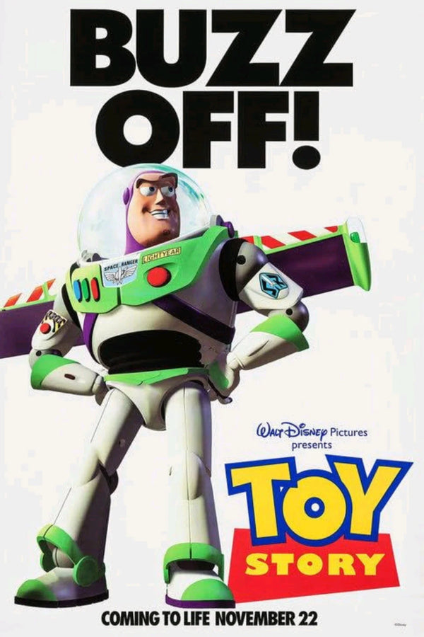 Toy Story 1995 Poster: Classic Animation Wall Decor - Premium Movie Poster