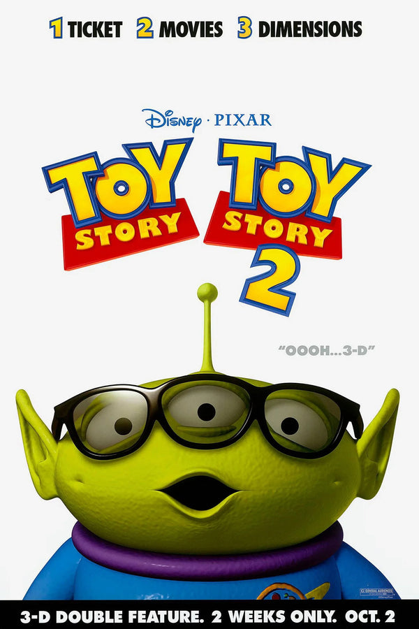 Toy Story 1995 Poster: Woody & Buzz Adventure Print - Premium Movie Poster