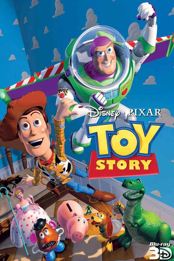 Toy Story(1995) - Premium Movie Poster - Premium Movie Poster