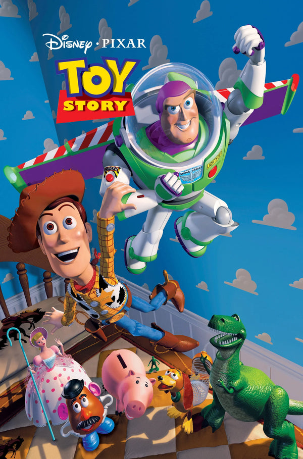 Toy Story 1995 Wall Art: Woody & Buzz Poster - Premium Movie Poster