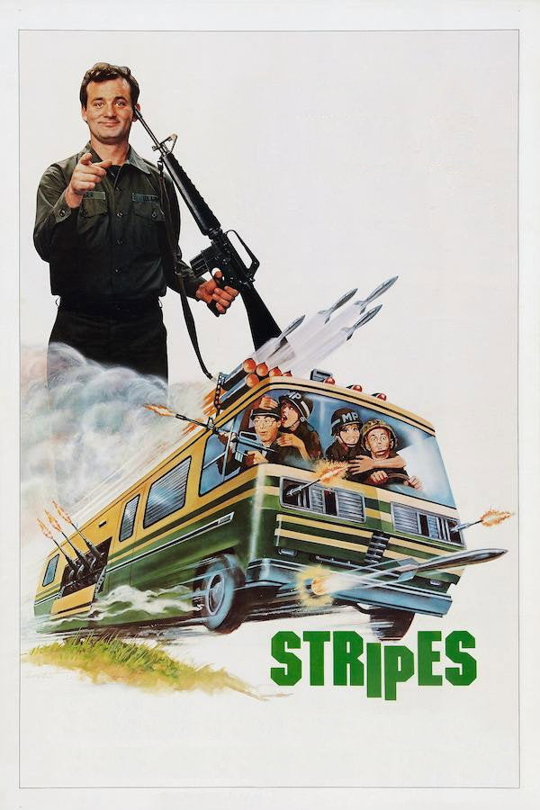 Stripes (1981) - Premium Movie Poster