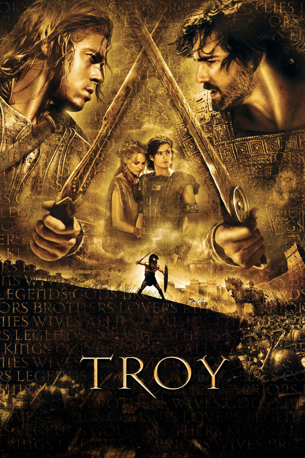 Troy(2004) - Cinema Art Print - Premium Movie Poster