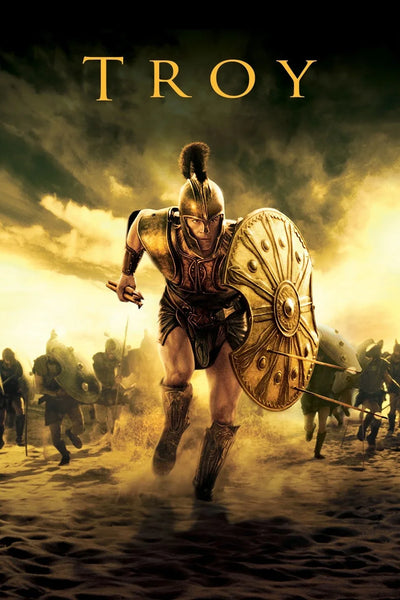 Troy (2004) Epic Battle Scene Poster Print - Premium Movie Poster