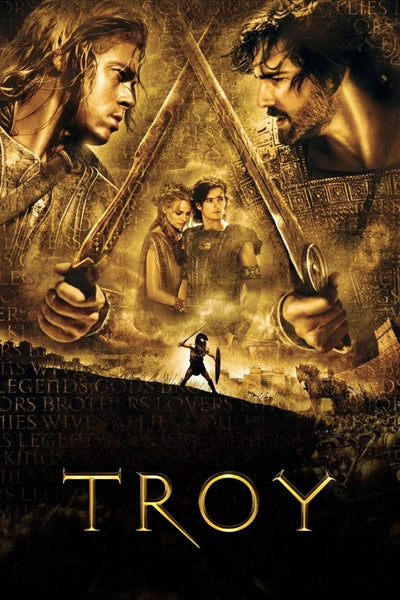 Troy (2004) Epic Battle Wall Art Poster - Premium Movie Poster