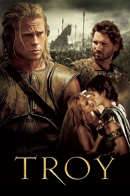 Troy (2004) Epic Battle Wall Poster for Your Room - Premium Movie Poster