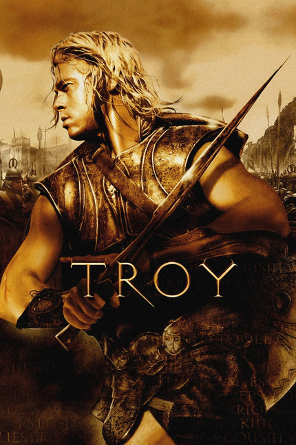 Troy 2004 Epic Movie Poster Wall Art - Premium Movie Poster