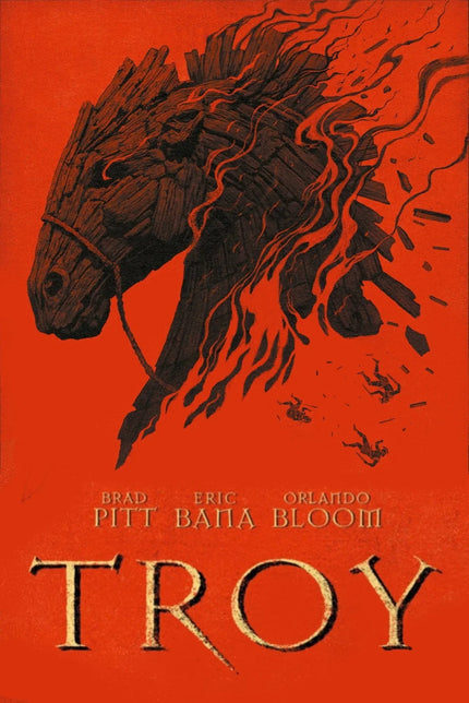 Troy (2004) Epic Poster: Glorious Battle Scene Wall Art - Premium Movie Poster