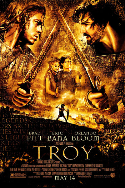 Troy (2004) Epic Wall Art: Greek Warriors Poster - Premium Movie Poster