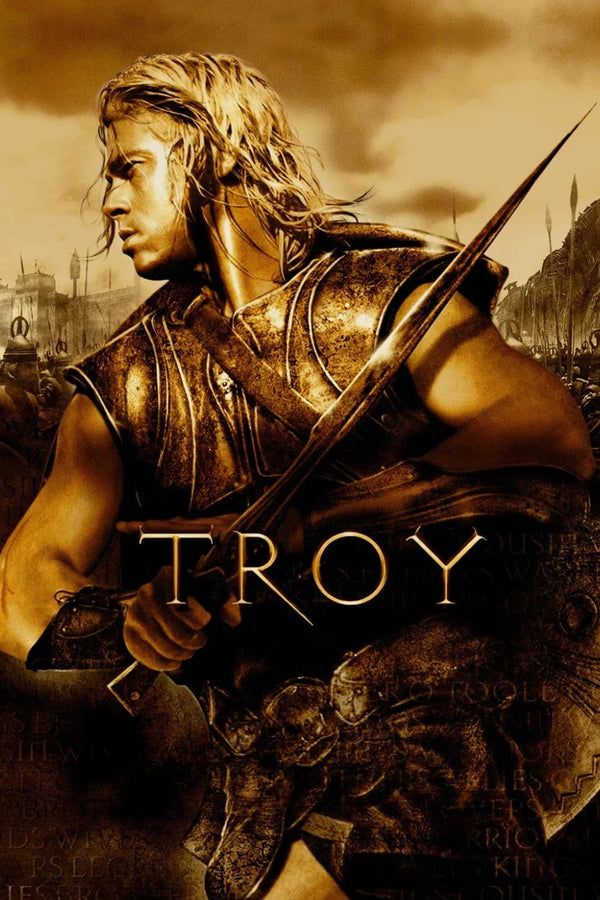 Troy (2004) Epic Wall Art: Stunning Greek Poster - Premium Movie Poster