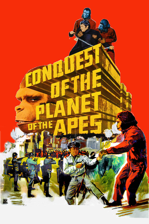 Conquest of the Planet of the Apes (1972) - Premium Movie Poster