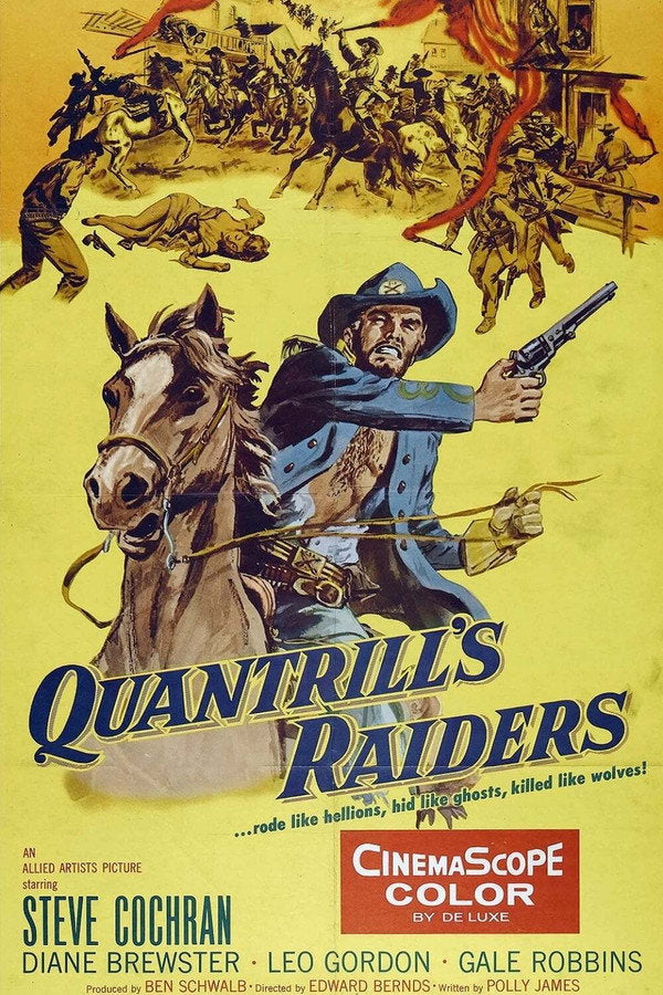 Quantrill's Raiders (1958) - Premium Movie Poster