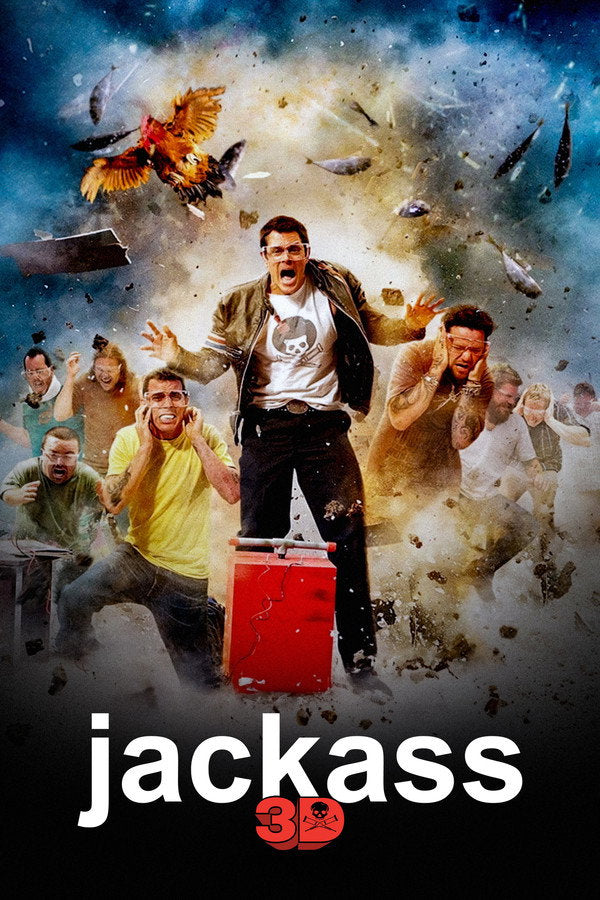 Jackass 3D (2010) - Premium Movie Poster