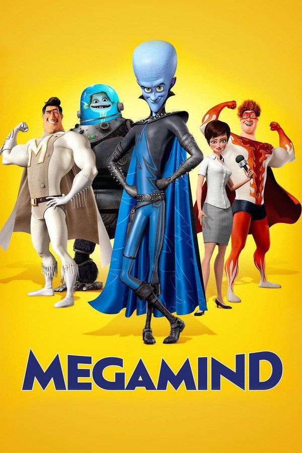 Megamind (2010) - Premium Movie Poster