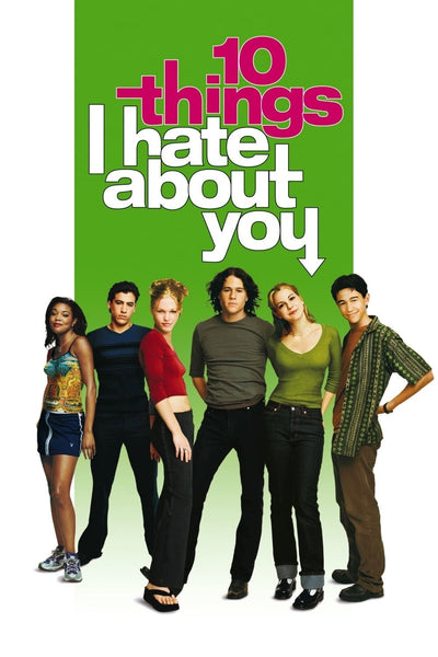 10 Things I Hate About You (1999) - Premium Movie Poster