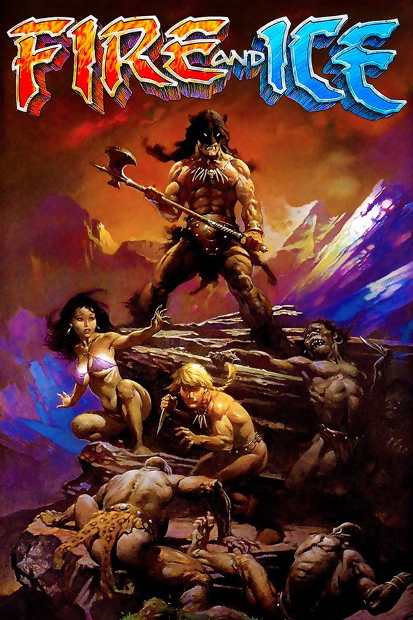 Fire and Ice (1983) - Premium Movie Poster
