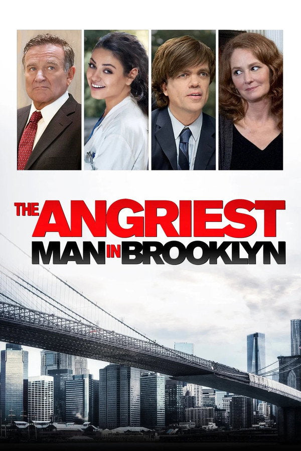 The Angriest Man in Brooklyn (2014) - Premium Movie Poster