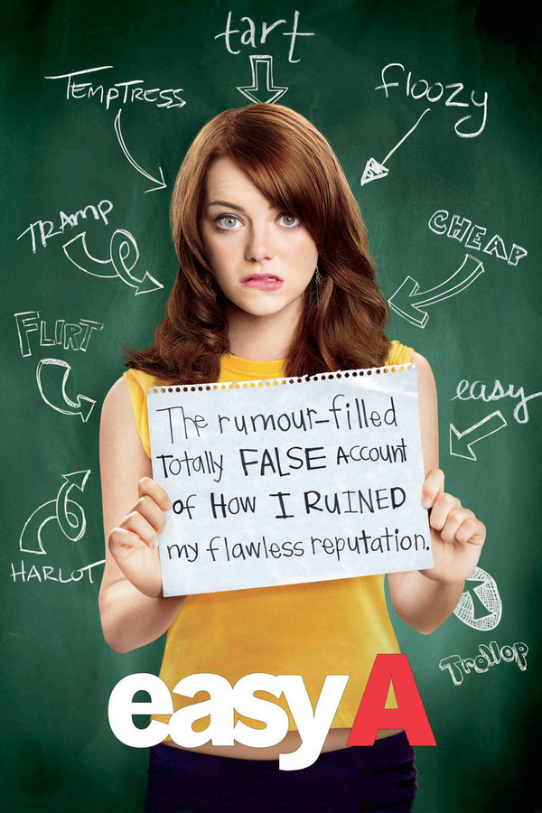 Easy A (2010) - Premium Movie Poster