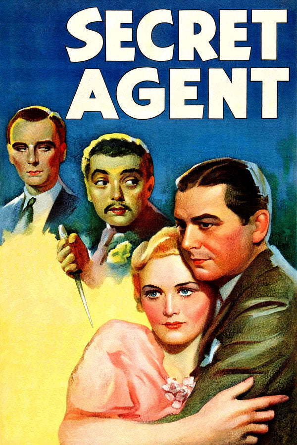 Secret Agent (1936) - Premium Movie Poster