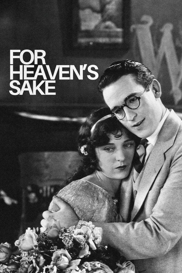 For Heaven's Sake (1926) - Premium Movie Poster
