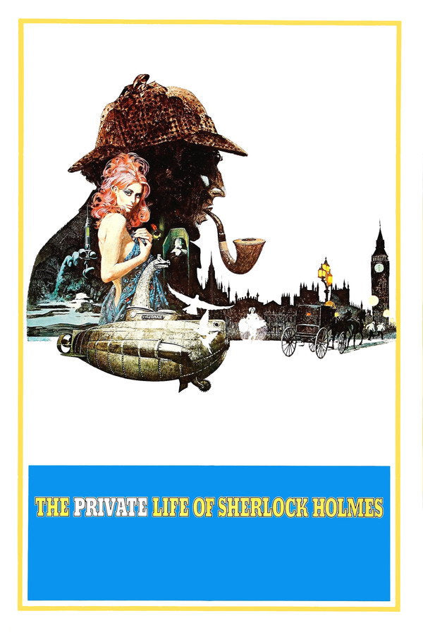 The Private Life of Sherlock Holmes (1970) - Premium Movie Poster