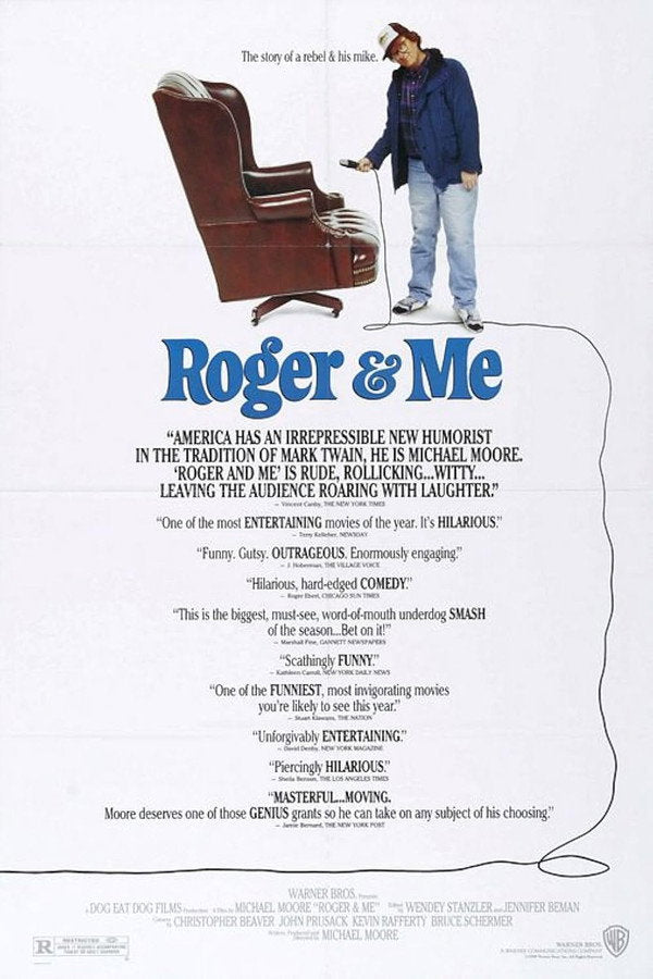 Roger & Me (1989) - Premium Movie Poster