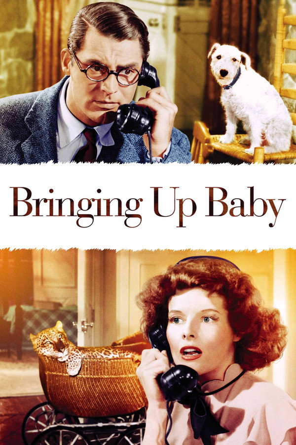 Bringing Up Baby (1938) - Premium Movie Poster