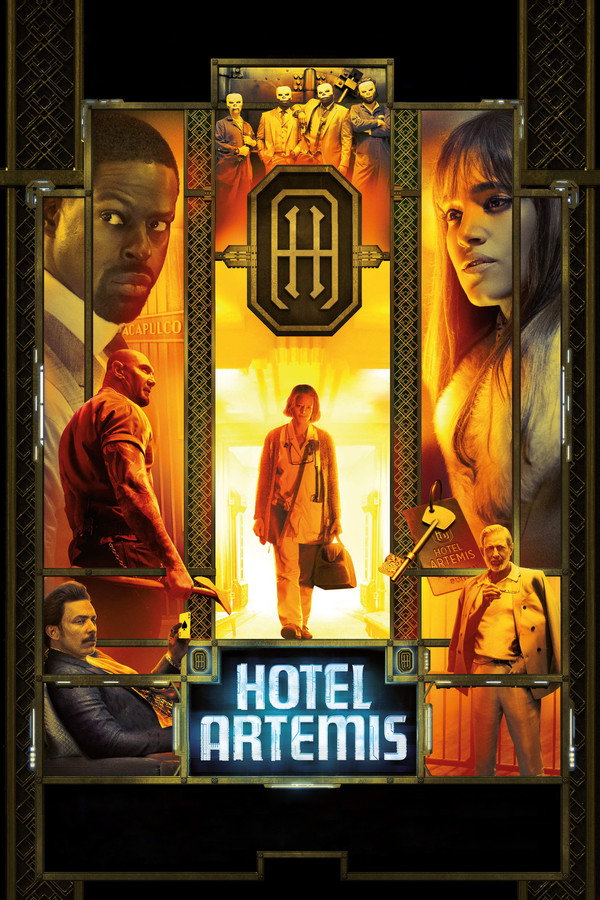 Hotel Artemis (2018) - Premium Movie Poster